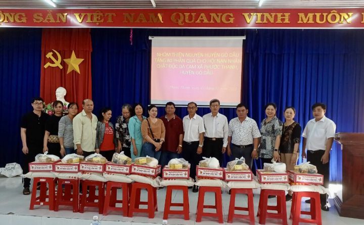 Tây Ninh: Trao học bổng và Tặng quà Tết Quý Mão 2023 cho nạn nhân chất độc da cam