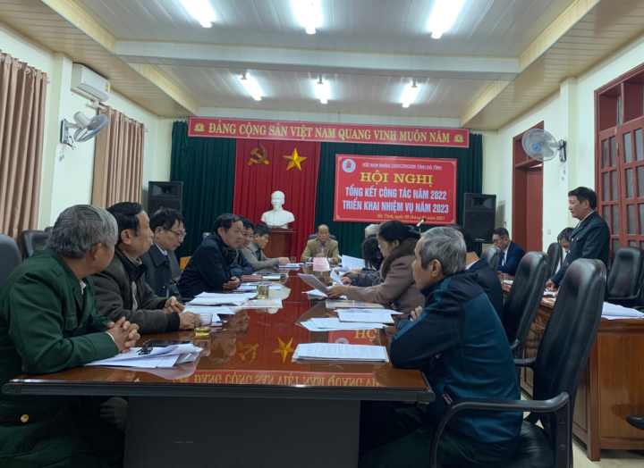 Hội tỉnh Hà Tĩnh tổng kết hoạt động năm 2022