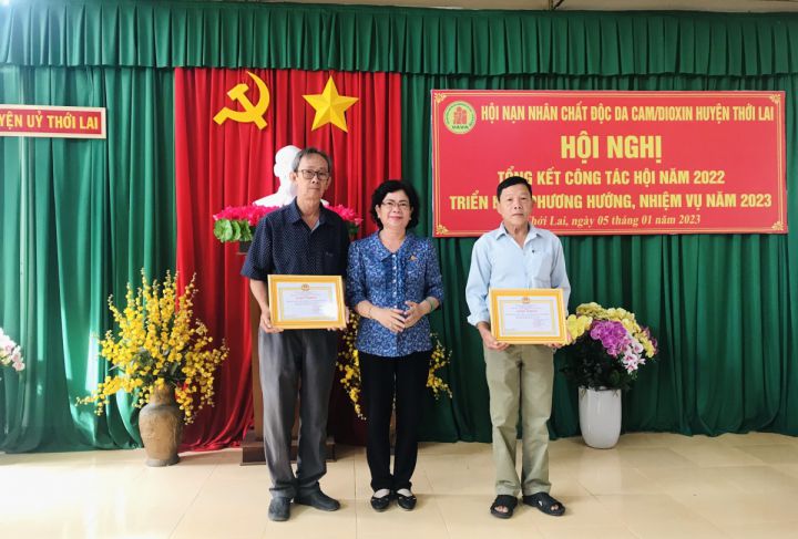 Huyện hội Thới Lai tổ chức Tổng kết năm 2022