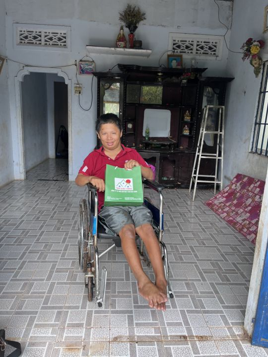 Nụ cười đến với nạn nhân chất độc da cam