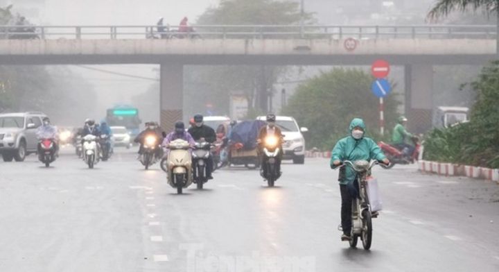 Miền Bắc nồm ẩm dài ngày, Nam Bộ nắng nóng