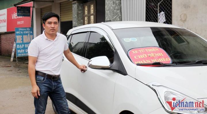 Ấm lòng những 'chuyến xe 0 đồng' dành cho bệnh nhân nghèo ở Nghệ An