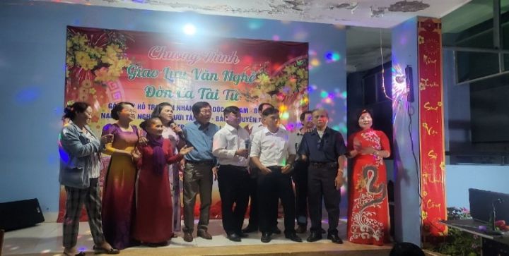 Thị trấn Bình Đại tỉnh Bến Tre gây quỹ ủng hộ nạn nhân chất độc da cam