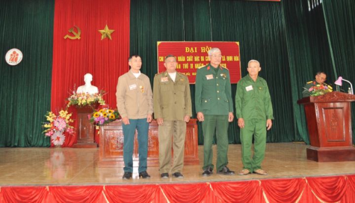 Đại hội Chi hội Nạn nhân chất độc da cam/dioxin xã Định Hóa, nhiệm kỳ 2023 – 2028