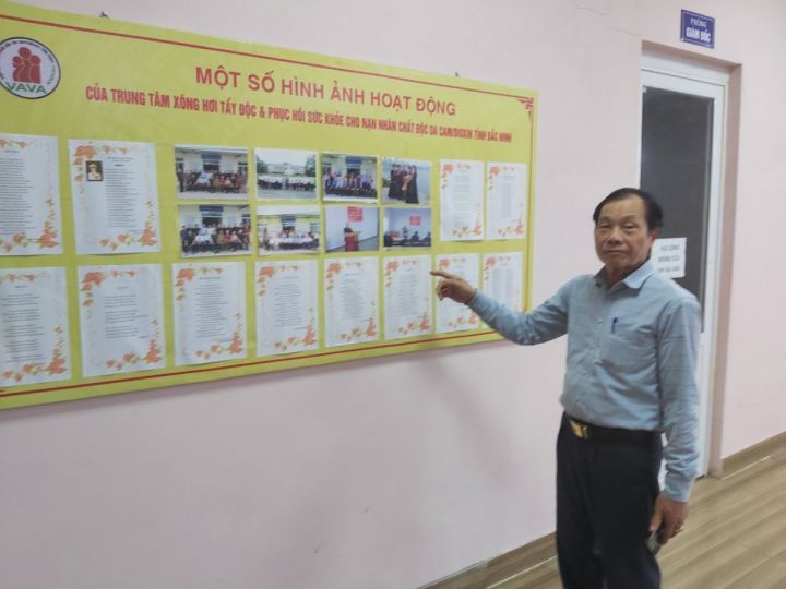 Nghĩa cử của một cựu chiến binh có tâm có tầm dành cho nạn nhân chất độc da cam