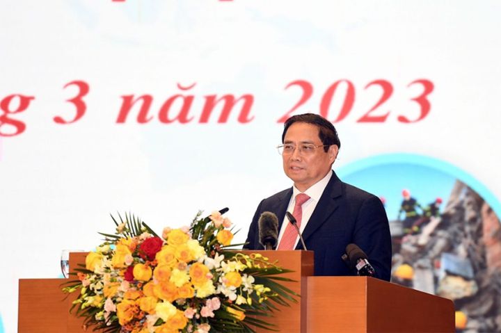 Thủ tướng Chính phủ gặp mặt Đoàn công tác Bộ Quốc phòng và Bộ Công an tham gia hỗ trợ nhân đạo và cứu trợ thảm họa động đất tại Thổ Nhĩ Kỳ