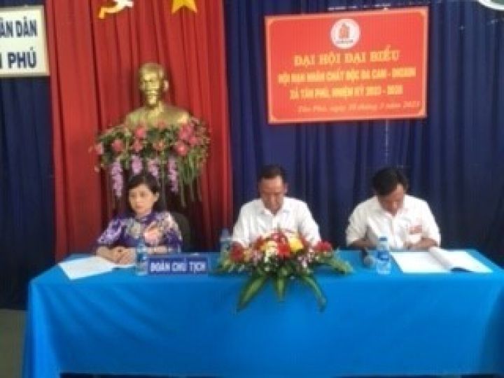 Hội xã Tân Phú: Đại hội đại biểu lần thứ III, nhiệm kỳ 2023 – 2028 thành công tốt đẹp