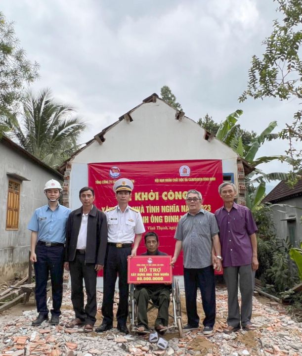 Tổng Công ty Tân Cảng Sài Gòn Khởi công xây dựng Nhà tình nghĩa