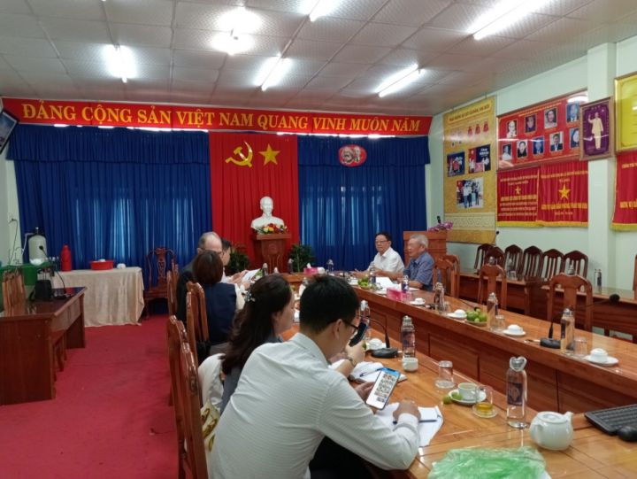 NACCET và USAID làm việc với tỉnh Cà Mau