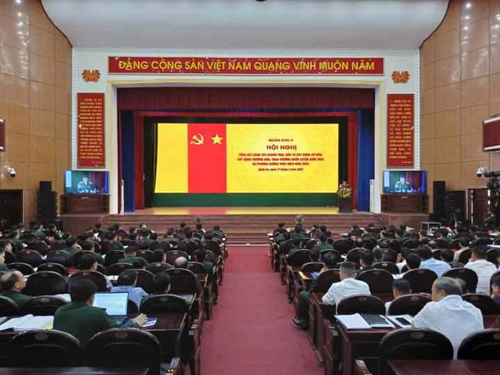 Quân khu 4: Tổng kết công tác Doanh trại và các công trình xây dựng năm 2022