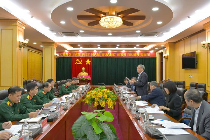 Tổng cục Chính trị QĐND Việt Nam làm việc với Trung ương Hội Nạn nhân chất độc da cam/dioxin Việt Nam