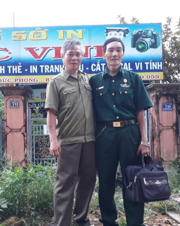 Phẩm chất sáng của một nạn nhân chất độc da cam nặng