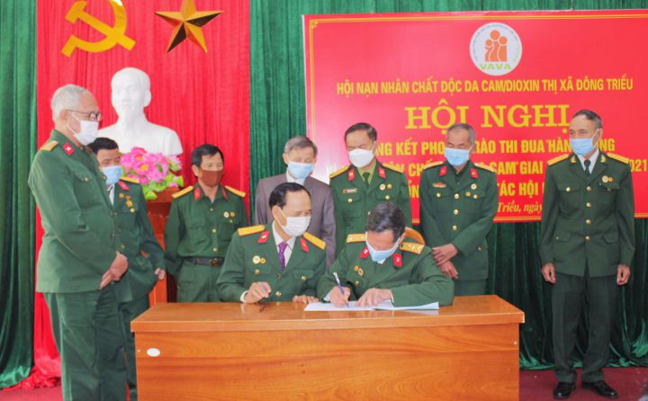 Hội thị xã Đông Triều Tổng kết 10 năm Phong trào “Hành động vì NNCĐDC" và tổng kết công tác Hội năm 2021