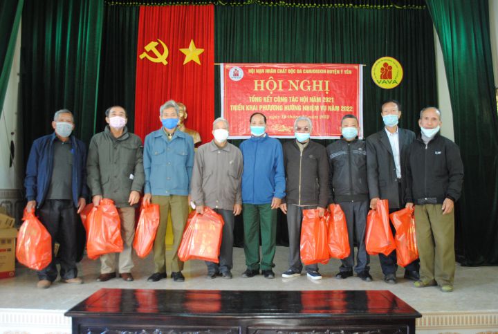 Hội huyện Ý Yên tổng kết năm 2021 và triển khai nhiệm vụ năm 2022.