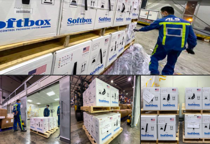 Hơn 4 triệu liều vắc xin Mỹ tặng đã về Việt Nam