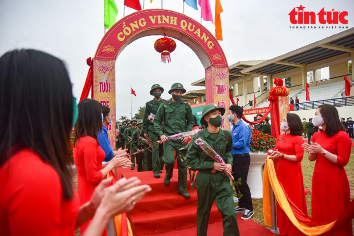 Cả nước tổ chức giao nhận quân từ ngày 16 đến 20/2