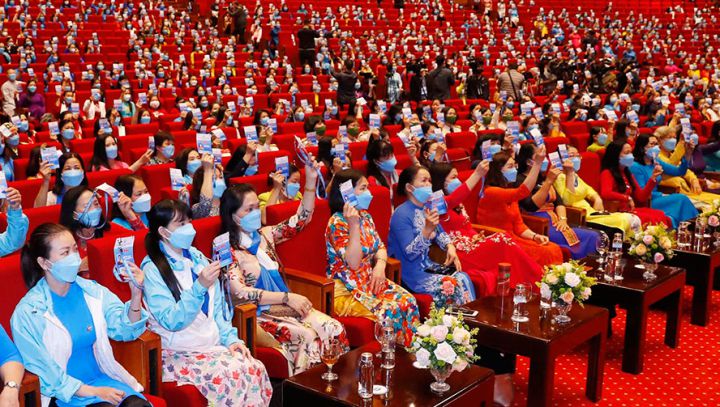 Đại hội đại biểu phụ nữ toàn quốc lần thứ XIII thành công tốt đẹp