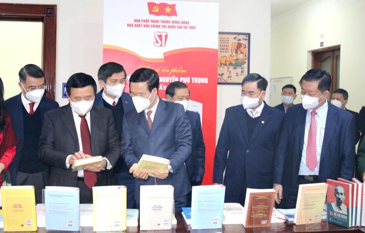 Ra mắt cuốn sách của Tổng Bí thư Nguyễn Phú Trọng