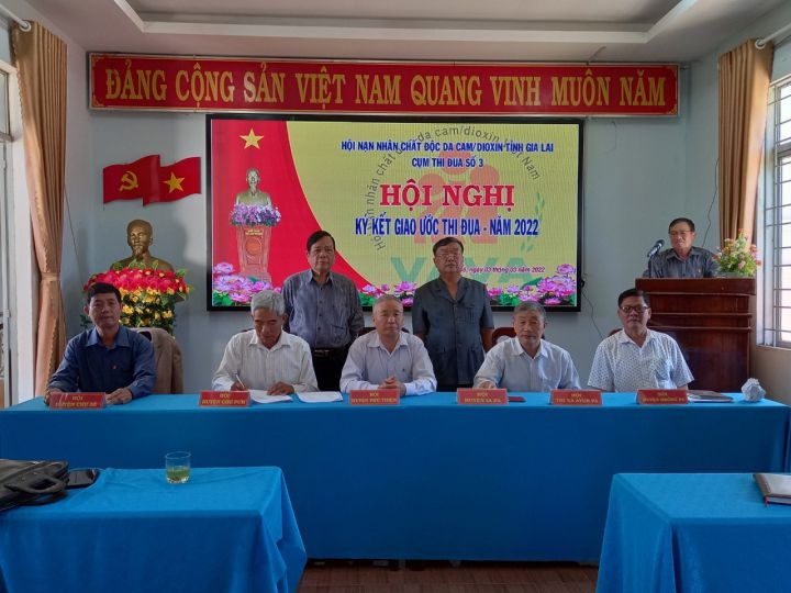 Hội tỉnh Gia Lai tổ chức ký kết giao ước thi đua năm 2022