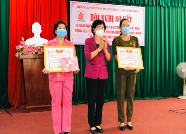 Quận Bình Thủy phát huy hiệu quả Phong trào hành động “ Vì Nạn nhân chất độc da cam”