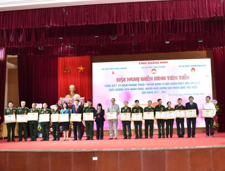 Hội nghị điển hình tiên tiến “Hành động vì nạn nhân chất độc da cam”  tỉnh Quảng Ninh