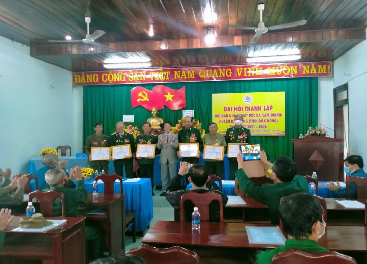 Đại hội thành lập Hội Nạn nhân chất độc da cam/dioxin huyện Đắk Song