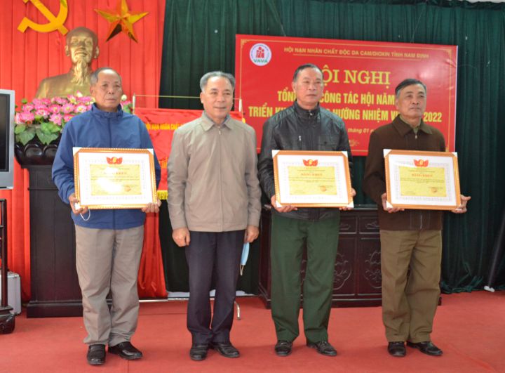 Tỉnh hội Nam Định: Tổng kết công tác và đón nhận Cờ "Đơn vị dẫn đầu phong trào thi đua" năm 2021