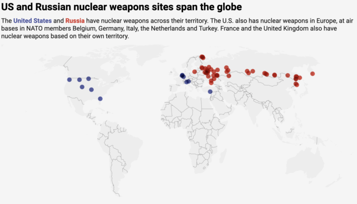 Toàn cảnh kho vũ khí hạt nhân thế giới sau lời cảnh báo ngầm của Tổng thống Putin