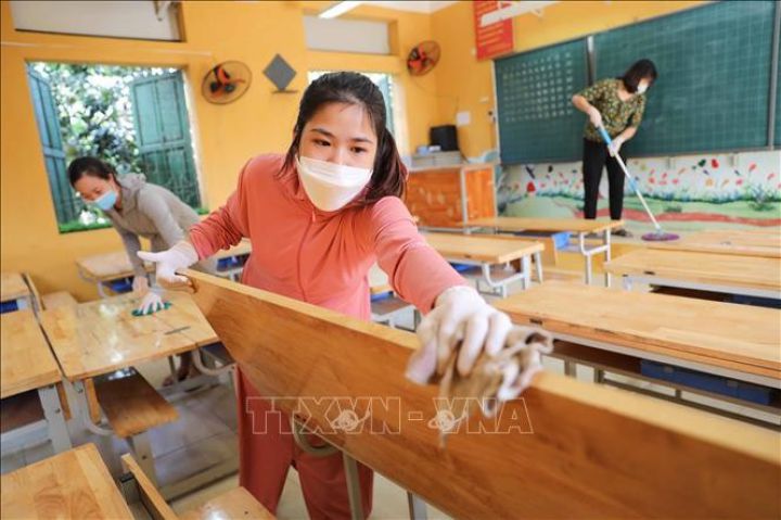 Hướng dẫn cụ thể cho học sinh Hà Nội đi học tập trung trở lại