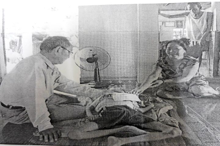 Gia đình cháu Hoàng Trung Tín cần sự giúp đỡ