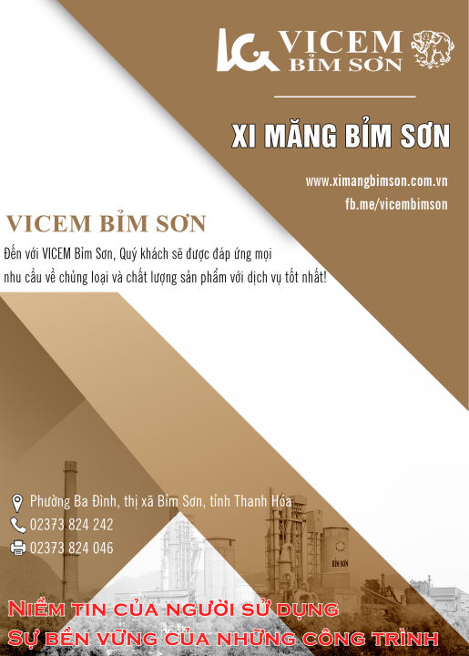 Xi măng Bỉm Sơn đáp ứng mọi nhu cầu về chủng loại và chất lượng sản phẩm với dịch vụ tốt nhất!
