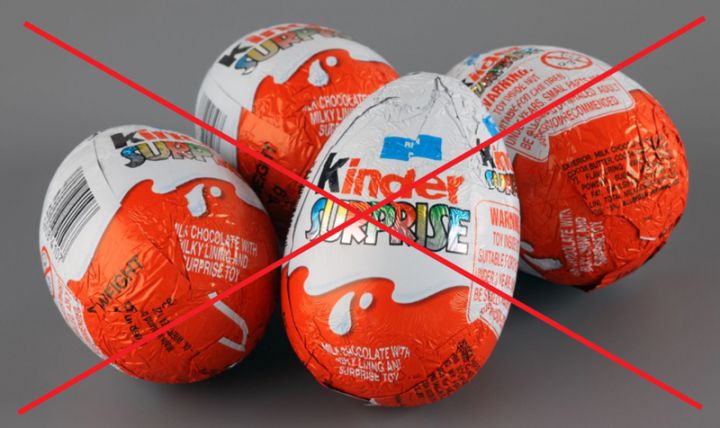 Bộ Công Thương đề nghị thu hồi kẹo socola nhãn hiệu Kinder