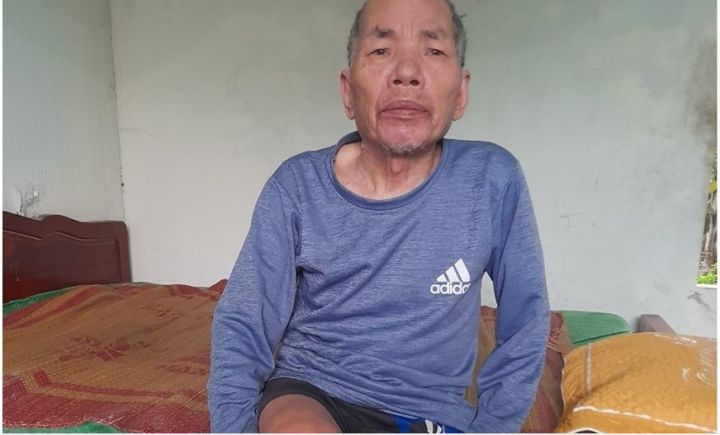 Hoàn cảnh khó khăn của nạn nhân chất độc da cam Nguyễn Văn Vẽ