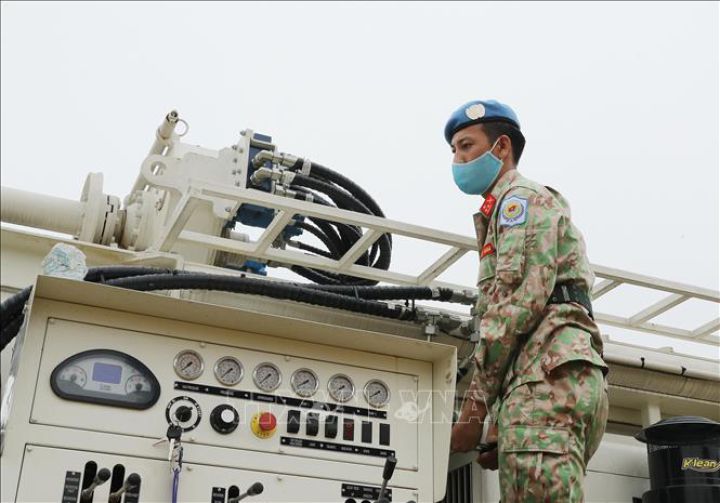 Đội Công binh của Việt Nam tham gia gìn giữ hòa bình Liên hợp quốc