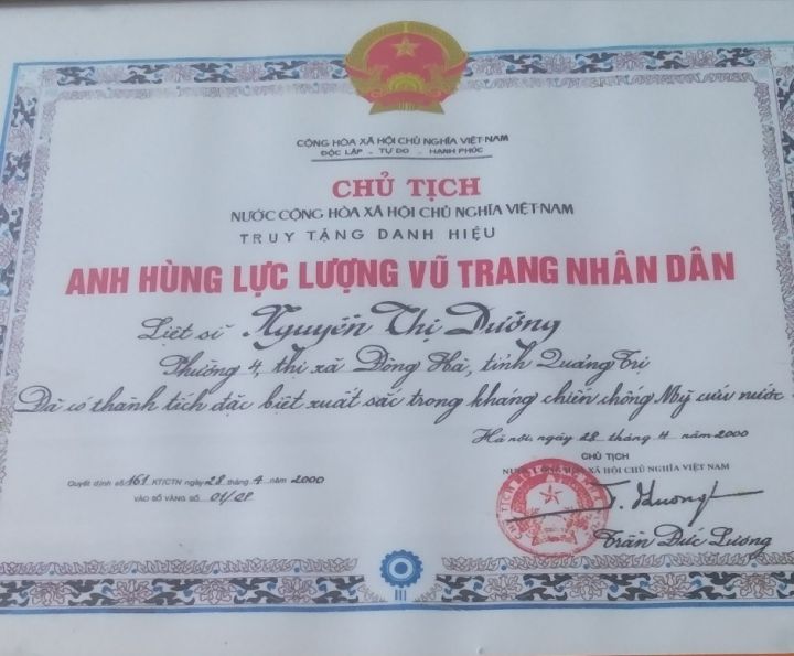 50 NĂM CHIẾN THẮNG ĐÔNG HÀ VÀ CÂU CHUYỆN  VỀ MỘT NGƯỜI CON GÁI ANH HÙNG