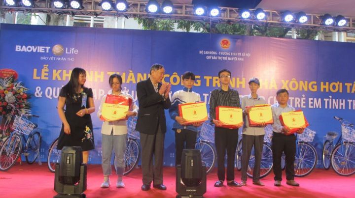 Khánh thành công trình xông hơi tẩy độc cho nạn nhân chất độc da cam tỉnh Thái Bình