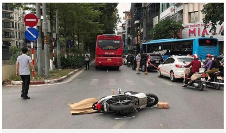 Thêm thông tin xót xa vụ người phụ nữ đi SH tử vong sau va chạm với xe khách ở Hà Nội