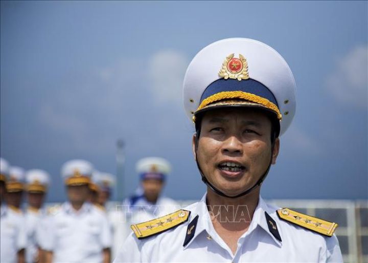 Nghi lễ chào cờ Tổ quốc - Giây phút thiêng liêng đối với các chiến sĩ Nhà giàn DK1