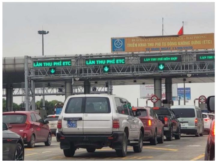 “Chốt” thời điểm, cao tốc Hà Nội - Hải Phòng sẽ thu phí tự động ETC 100% từ 1/6