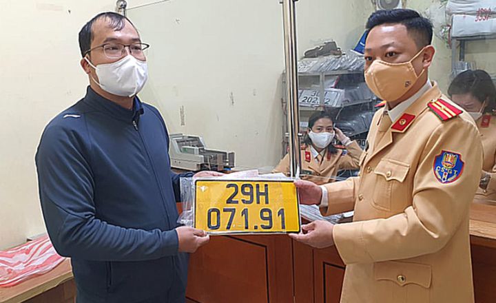 Sửa luật để đấu giá biển số xe ô tô