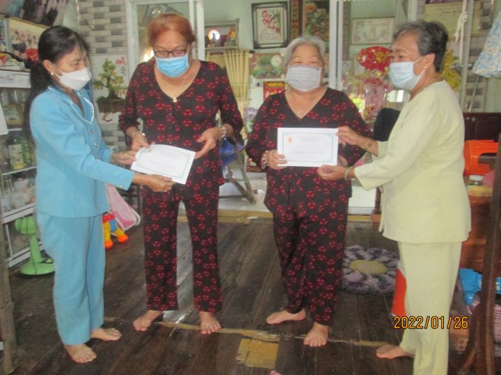 Kết quả vận động Quỹ NNCĐDC năm 2022 ở Hội huyện Năm Căn có nhiều khởi sắc.