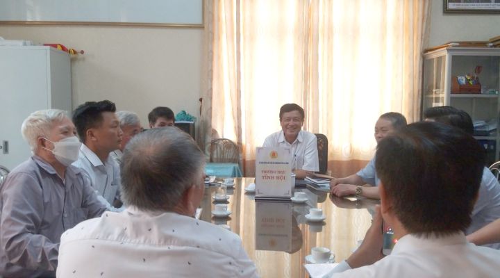 Ban chấp hành Tỉnh hội Hà Nam tiến hành phiên họp lần thứ V, khoá IV, nhiệm kỳ 2018-2023