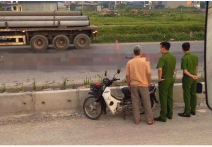Thương tâm: Người phụ nữ đẩy xe chở rác bị phương tiện giao thông cán tử vong vào sáng sớm