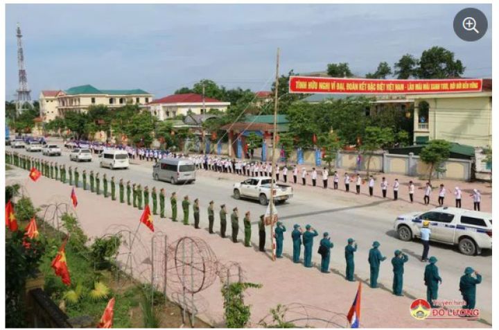 Nghệ An: Đón 103 hài cốt liệt sĩ quân tình nguyện, chuyên gia Việt Nam hy sinh tại Lào về đất mẹ