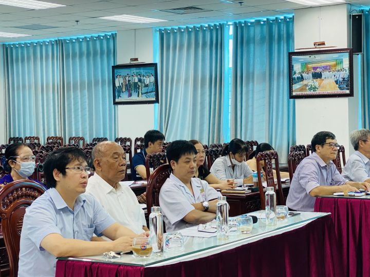 Hội tỉnh Thái Bình tham gia tập huấn trực tuyến   xông hơi tẩy độc do ABLE và FASE tổ chức