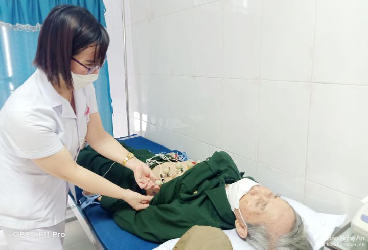 Nghệ An  khám, chữa bệnh, phát thuốc miễn phí cho nạn nhân chất độc da cam