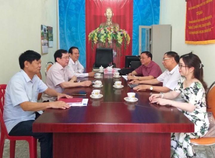 Tạp chí Da cam Việt Nam kiểm tra công tác chuẩn bị khai trương Văn phòng Bắc Miền Trung