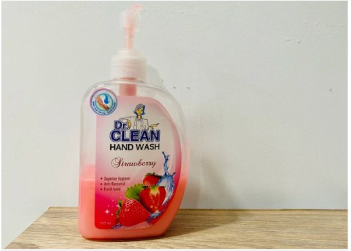 Thông tin mới nhất vụ thu hồi nước rửa tay Dr. Clean hương dâu