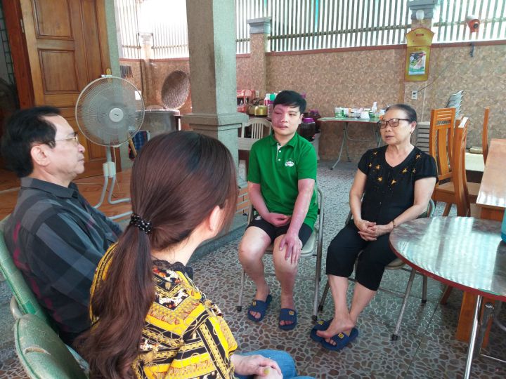 Đến với các nạn nhân chất độc da cam ở Nghệ An