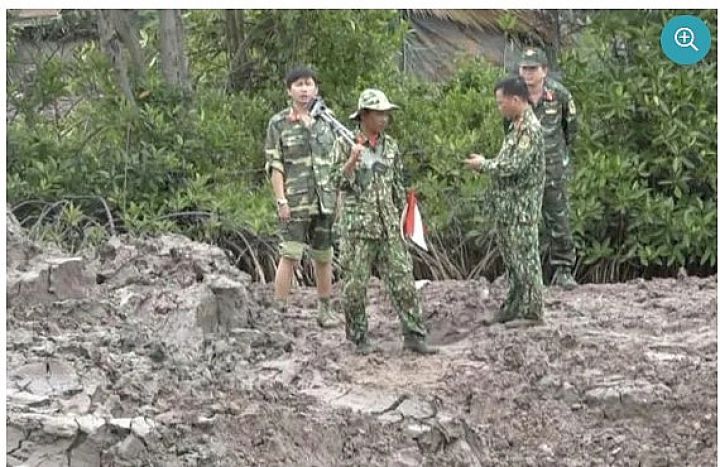 Phát hiện xương người nơi có xác máy bay ở Duyên Hải